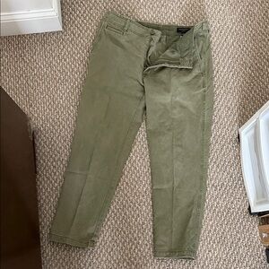 Banana Republic Men's Army Green Sage Chinos